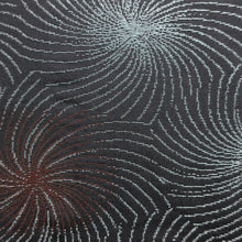 Load image into Gallery viewer, Haori Jacket Vintage(1950-1980) Black Silver Gold Chrysanthemum Silk #9224E2
