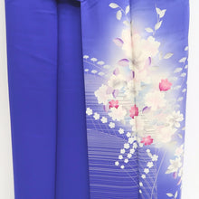 Load image into Gallery viewer, Kimono Blue Flower Tall Silk #9356F4
