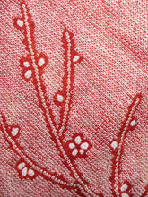 Load image into Gallery viewer, Haori Jacket Vintage(1950-1980) Red Full Shibori Ume Branch Silk #7653J2
