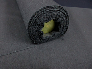 Silk Bolt Fabric Vintage(1950-1980) Crests Tsumugi Black 472.4x14.6in(1200x37cm) BB9082Y4