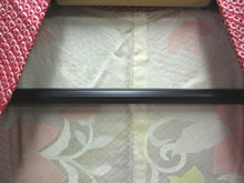 Load image into Gallery viewer, Haori Jacket Vintage(1950-1980) Red Full Shibori Plum blossom Silk #7596H4
