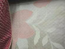 Load image into Gallery viewer, Haori Jacket Vintage(1950-1980) Red Full Shibori Plum blossom Silk #7596H4
