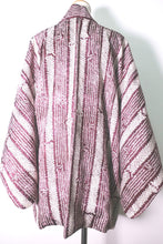 Load image into Gallery viewer, Haori Jacket Vintage(1950-1980) Purple Full Shibori Bamboo Silk #8814A4
