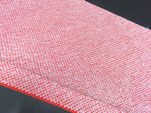 Load image into Gallery viewer, FF2557B Silk Kimono Fabric Vintage(1950-1980) Shibori Red 49.2x11.8in(125x30cm)
