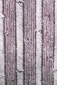 Haori Jacket Vintage(1950-1980) Purple Full Shibori Bamboo Silk #8814A4