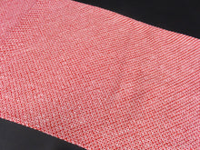 Load image into Gallery viewer, FF2560A Silk Kimono Fabric Vintage(1950-1980) Shibori Red 39.4x11.8in(100x30cm)
