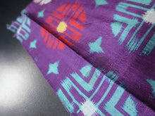Load image into Gallery viewer, MKF#236 Silk Kimono Fabric Vintage(1920-1950) Lightweight Purple 56.3x13.4in(143x34cm)
