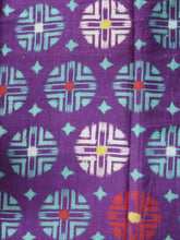 Load image into Gallery viewer, MKF#236 Silk Kimono Fabric Vintage(1920-1950) Lightweight Purple 56.3x13.4in(143x34cm)
