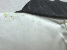 Load image into Gallery viewer, Haori Jacket Vintage(1950-1980) Black Butterfly Silk #7598H4
