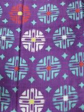 Load image into Gallery viewer, MKF#237 Silk Kimono Fabric Vintage(1920-1950) Lightweight Purple 56.3x13.4in(143x34cm)
