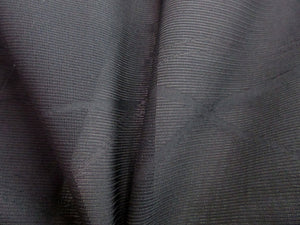 Haori Jacket Vintage(1950-1980) Black See-Through for Summer Ryusui Silk #8234B4