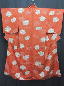 Kimono Vermillion Botanical Silk #7969M4