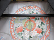 Load image into Gallery viewer, Haori Jacket Vintage(1950-1980) Black Chrysanthemum Silk #8072A1
