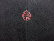Load image into Gallery viewer, Haori Jacket Vintage(1950-1980) Black Chrysanthemum Silk #8072A1

