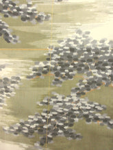 Load image into Gallery viewer, Haori Jacket Vintage(1920-1950) Khaki Tree Meisen Silk #8269C1
