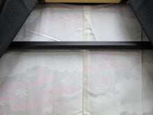 Load image into Gallery viewer, Haori Jacket Vintage(1950-1980) Black Plum blossom Branch Silk #8073A1
