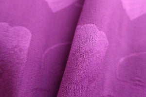 Haori Jacket Vintage(1920-1950) Magenta Folding Fan Silk #8750K1