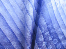 Load image into Gallery viewer, Kimono Blue Gradation Chrysanthemum Silk #7972M5
