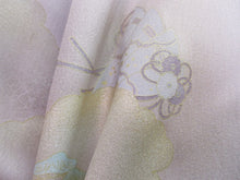 Load image into Gallery viewer, Kimono Pale Lavender Hand painted Gion Matsuri Tall Silk #8273C1
