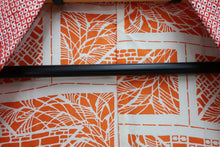 Load image into Gallery viewer, Haori Jacket Vintage(1950-1980) Red Full Shibori Ume Kumodori Silk #8392D3
