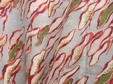 Load image into Gallery viewer, Haori Jacket Vintage(1920-1950) Gray Pine Tree Abstract art Long Silk #7854L3

