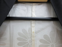 Load image into Gallery viewer, Haori Jacket Vintage(1950-1980) Black Gold Silver Flower Silk #7937M3
