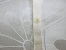 Load image into Gallery viewer, Haori Jacket Vintage(1950-1980) Black Gold Silver Flower Silk #7937M3
