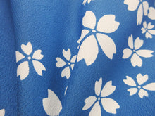 Load image into Gallery viewer, Kimono Blue Cherry Blossom Synthetic #8149B1
