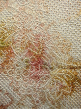 Load image into Gallery viewer, Haori Jacket Vintage(1950-1980) Yellow brown Full Shibori Leaf Silk #7939M3
