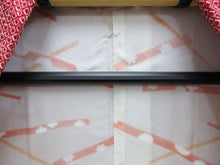 Load image into Gallery viewer, Haori Jacket Vintage(1950-1980) Red Full Shibori Ume Branch Silk #7941M3
