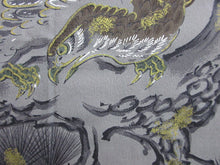 Load image into Gallery viewer, Men&#39;s Haori Vintage(1950-1980) Blackish Blue Eagle Wool #7983M5
