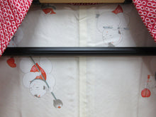Load image into Gallery viewer, Haori Jacket Vintage(1950-1980) Red Full Shibori Peony Silk #7942M3
