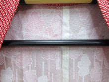 Load image into Gallery viewer, Haori Jacket Vintage(1950-1980) Red Full Shibori Bamboo leaf Silk #7898M1
