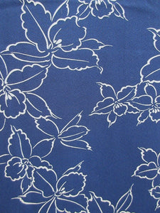 Haori Jacket   Blue    Camellia    #81