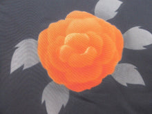 Load image into Gallery viewer, Haori Jacket   Black    Camelia Rinzu   #55
