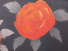Load image into Gallery viewer, Haori Jacket   Black    Camelia Rinzu   #55
