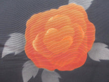 Load image into Gallery viewer, Haori Jacket   Black    Camelia Rinzu   #55
