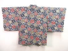 Load image into Gallery viewer, Haori Jacket   White   Full bloom Chrysanthemum    #82
