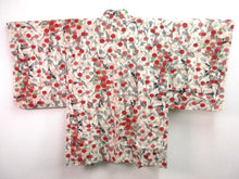 Load image into Gallery viewer, Haori Jacket Vintage(1920-1950) Cream White    Meisen Flower.    #58
