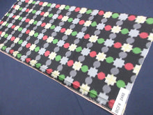 Load image into Gallery viewer, BCF#2448 Silk Kimono Fabric Vintage(1920-1950) Meisen    Black    70cm (27.6in)
