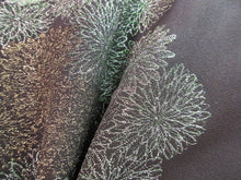 Load image into Gallery viewer, Haori Jacket Vintage(1950-1980)  Black   Glinting Elegant Chrysanthemum  #53
