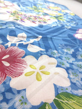 Load image into Gallery viewer, Haori Jacket Vintage(1920-1950) Light Blue    Rinzu Flower   #96
