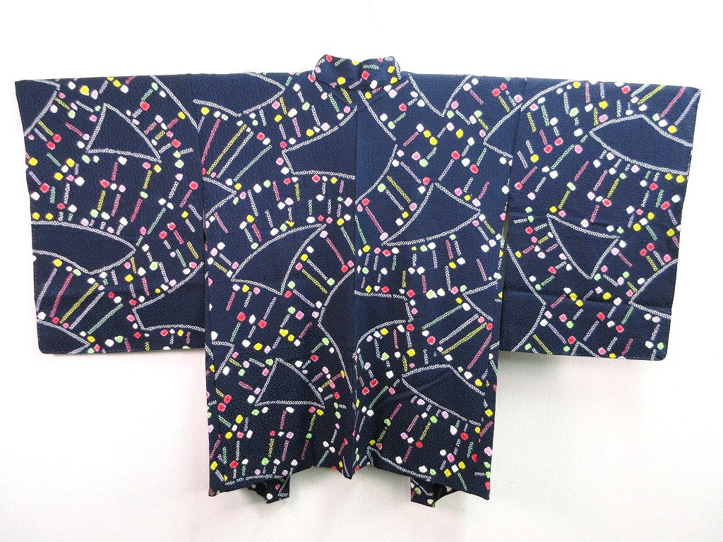 Haori Jacket  Midnight Blue    Shibori    #85