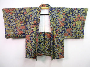 Haori Jacket  Blueish Purple    Flower    #72