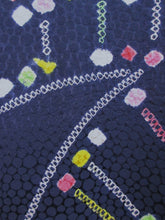 Load image into Gallery viewer, Haori Jacket  Midnight Blue    Shibori    #85
