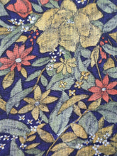 Load image into Gallery viewer, Haori Jacket  Blueish Purple    Flower    #72
