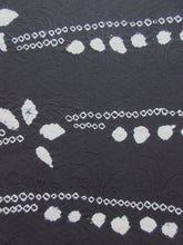Load image into Gallery viewer, Haori Jacket   Black   Swaying Shibori Flower   #86
