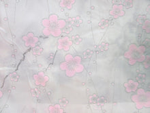 Load image into Gallery viewer, Haori Jacket  Light Gray    Plum blossom Tree Scenery  #73
