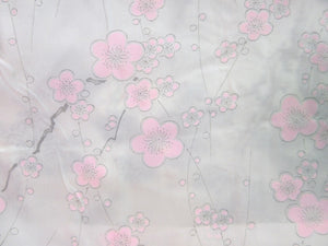 Haori Jacket  Light Gray    Plum blossom Tree Scenery  #73