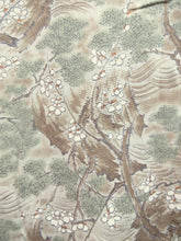 Load image into Gallery viewer, Haori Jacket  Light Gray    Plum blossom Tree Scenery  #73
